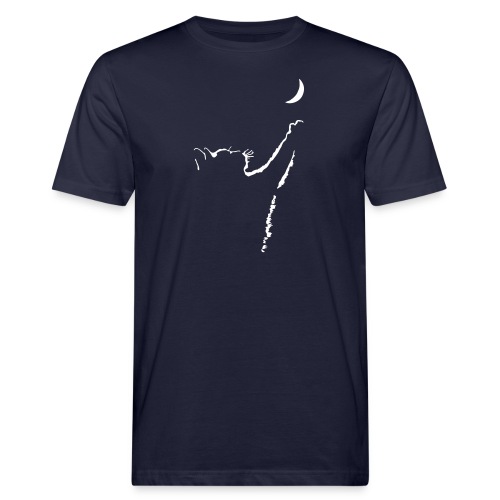 Vorschau: cat moon - Männer Bio-T-Shirt