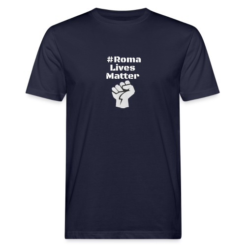 Fist Roma Lives Matter - Männer Bio-T-Shirt