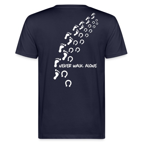 Vorschau: never walk alone horse - Männer Bio-T-Shirt