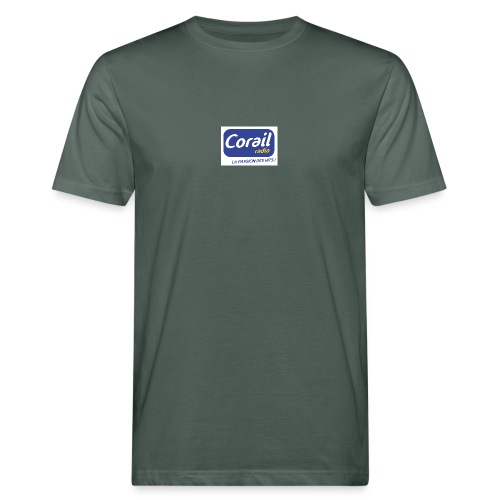 Logo bleu - T-shirt bio Homme