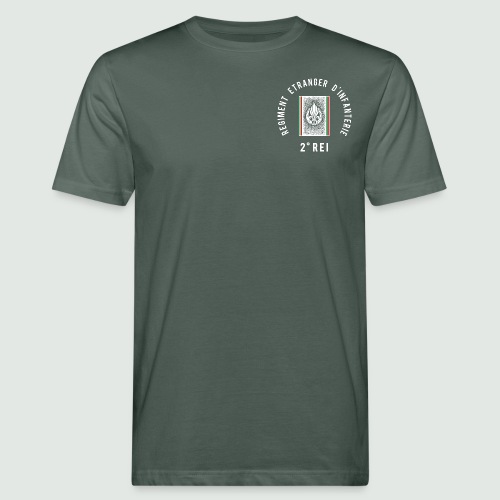 2e REI - 2 REI - Regiment Etranger - T-shirt bio Homme