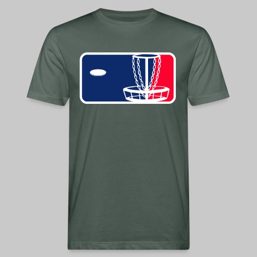 Major League Frisbeegolf - Miesten luonnonmukainen t-paita