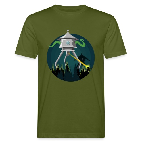 Alieni - La guerra dei mondi - H. G. Wells - T-shirt ecologica da uomo