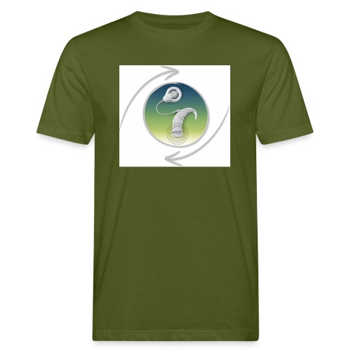 button ci - Männer Bio-T-Shirt