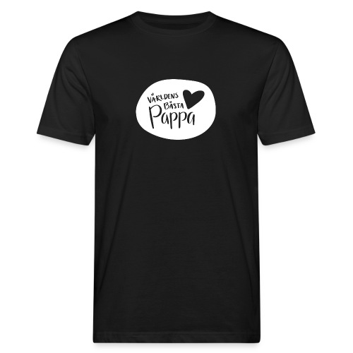 Världens bästa Pappa - white - Ekologisk T-shirt herr