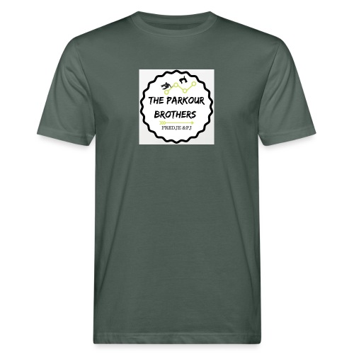 the_brothers_parkour - Mannen Bio-T-shirt