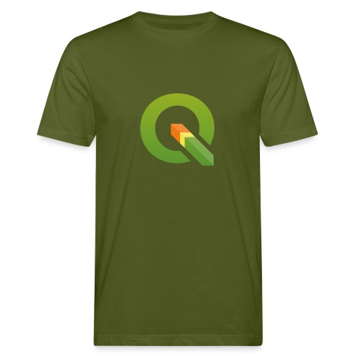 QGIS Q logo - Men's Organic T-Shirt