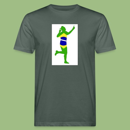 Neymár Brazil - Ekologisk T-shirt herr