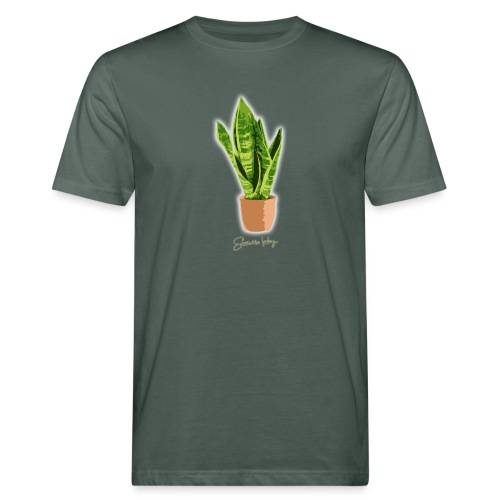 sanseveria fanboy - Mannen Bio-T-shirt