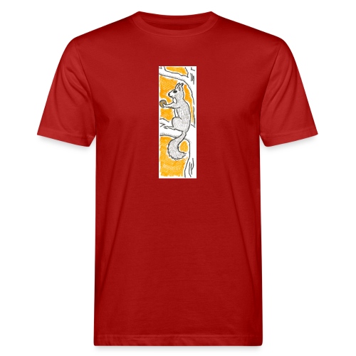 scoiattolo_alma_2015 - T-shirt ecologica da uomo