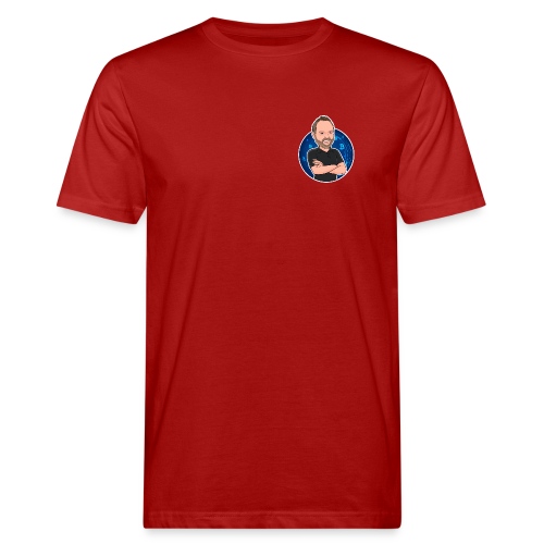 SwissCryptoJayLogo - Männer Bio-T-Shirt