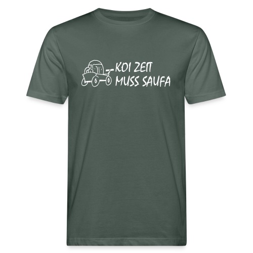 KoiZeit Saufa - Männer Bio-T-Shirt