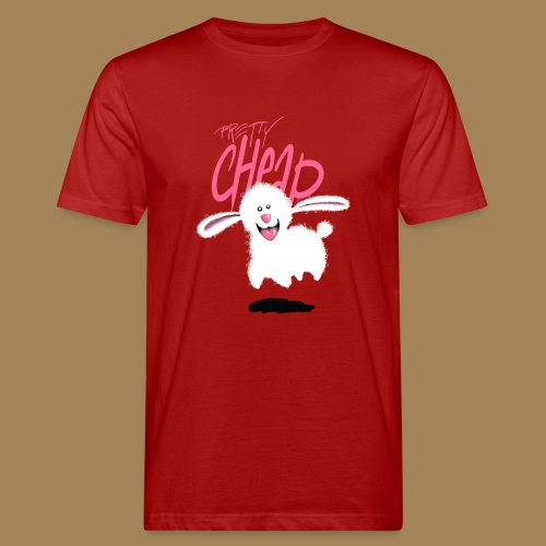 Pretty sheep is pretty cheap - Männer Bio-T-Shirt