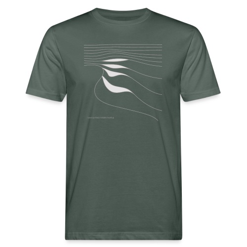 Wave Lines (light) - Männer Bio-T-Shirt