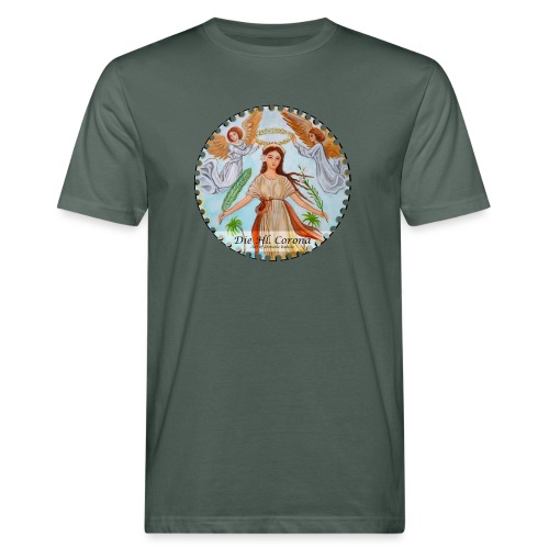 Die heilige Corona - Männer Bio-T-Shirt