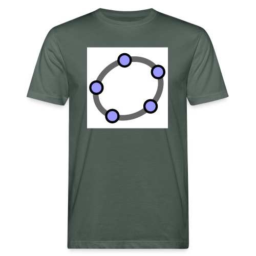 GeoGebra Ellipse - Men's Organic T-Shirt