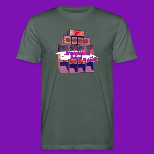 Soundsystem & Friends - Männer Bio-T-Shirt