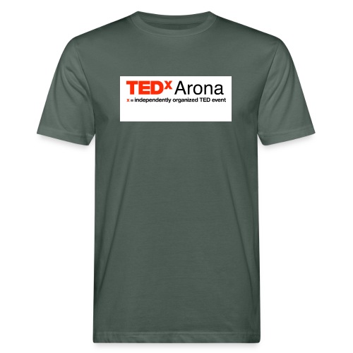 TEDx logo - T-shirt ecologica da uomo
