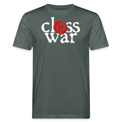 class war white print - Ekologisk T-shirt herr