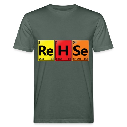 REHSE - Dein Name im Chemie-Look - Männer Bio-T-Shirt