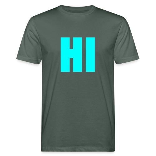 Hi - Männer Bio-T-Shirt