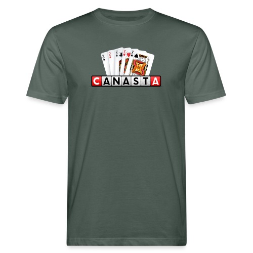 Canasta Logo - Männer Bio-T-Shirt