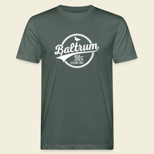 Lieblingsinsel Baltrum - Männer Bio-T-Shirt