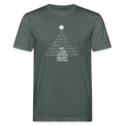 Oppes Weihnachtsbaum - Männer Bio-T-Shirt