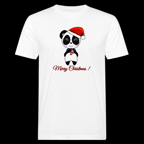 Panda noel - T-shirt bio Homme