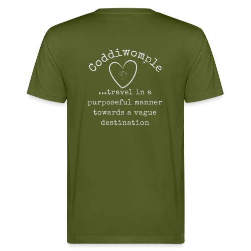 Coddiwomple - Männer Bio-T-Shirt
