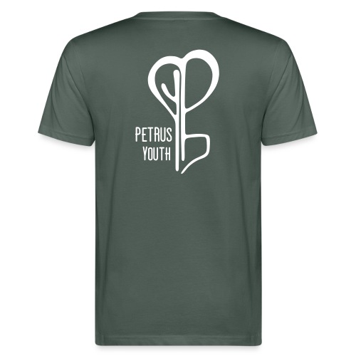 Petrus Vintage Logo - Miesten luonnonmukainen t-paita