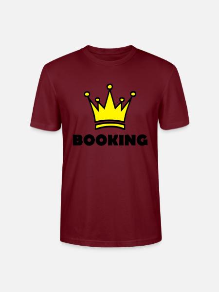 booking - Stanley/Stella CRAFTER Unisex Organic T-Shirt - burgundy