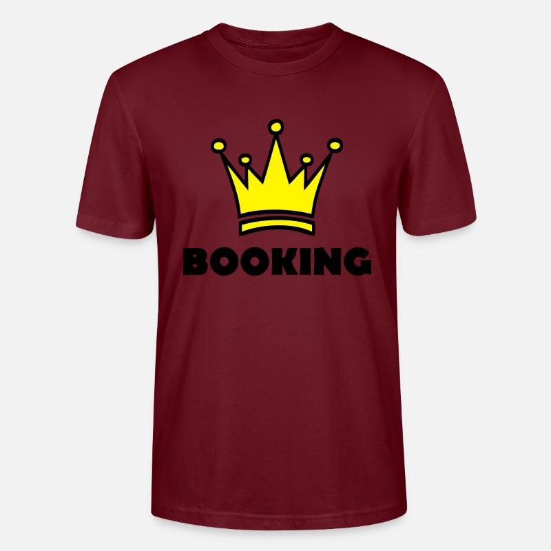booking - Stanley/Stella Unisex Bio-T-Shirt CRAFTER - Burgunderrot