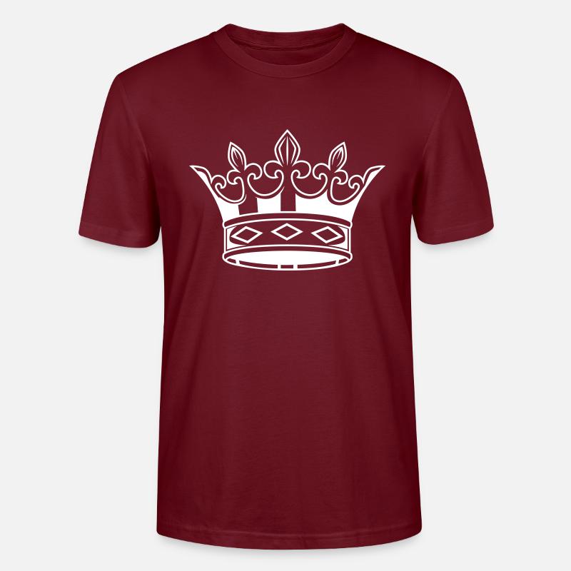 krone 2 - Stanley/Stella Unisex Bio-T-Shirt CRAFTER - Burgunderrot