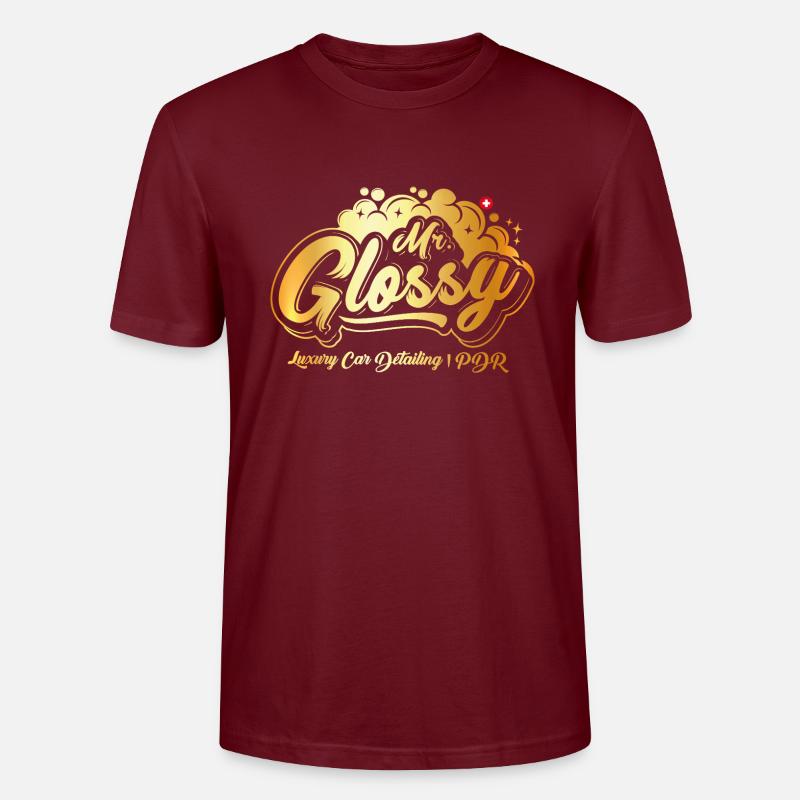 M. Brillant - T-shirt bio CRAFTER Stanley Stella Unisexe - bordeaux