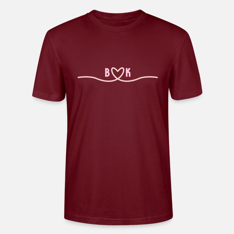 Liebe von B&K - Stanley/Stella Unisex Bio-T-Shirt CRAFTER - Burgunderrot