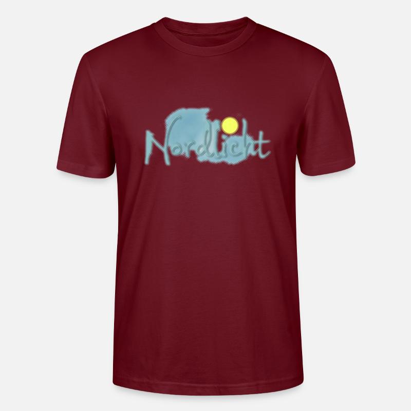 Nordlicht 20 - Stanley/Stella Unisex Bio-T-Shirt CRAFTER - Burgunderrot