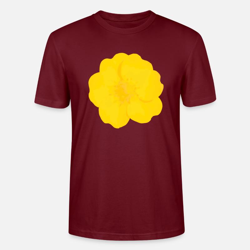 Buttercup Bold - T-shirt bio CRAFTER Stanley Stella Unisexe - bordeaux
