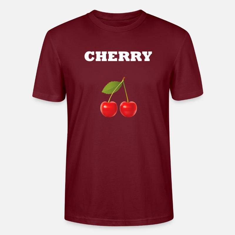 CHERRY STYLE - T-shirt bio CRAFTER Stanley Stella Unisexe - bordeaux