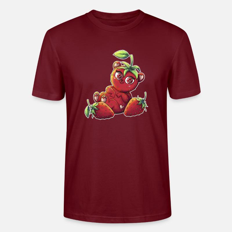 Erdbärchen - Stanley/Stella Unisex Bio-T-Shirt CRAFTER - Burgunderrot