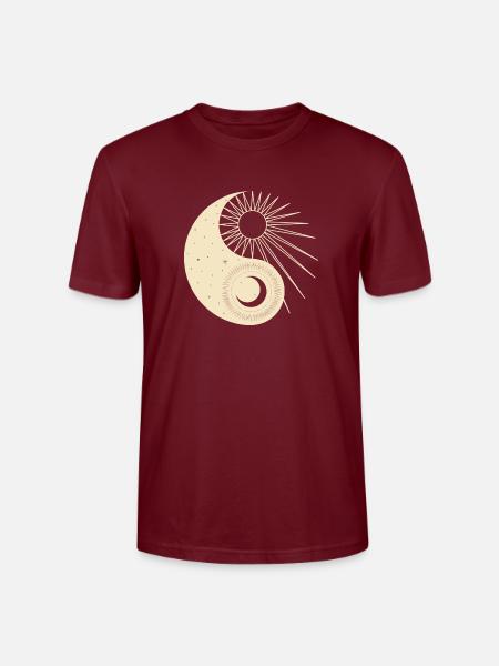 Cosmic Balance - Stanley/Stella Unisex Bio-T-Shirt CRAFTER - Burgunderrot