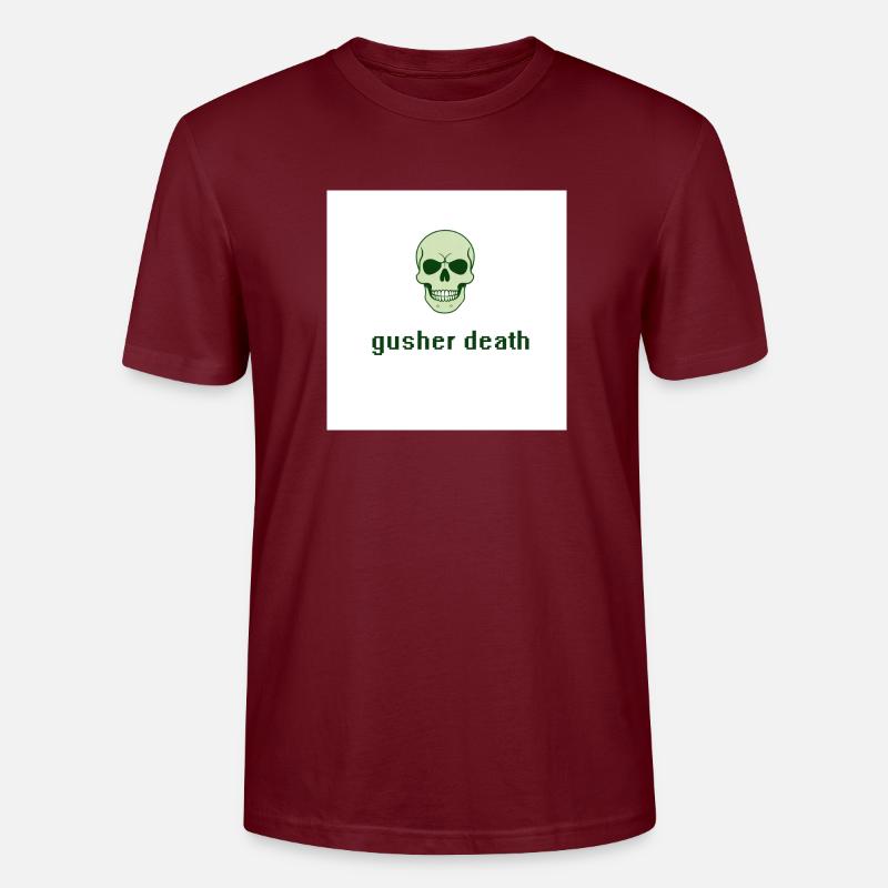 Gesunder Tod - Stanley/Stella Unisex Bio-T-Shirt CRAFTER - Burgunderrot