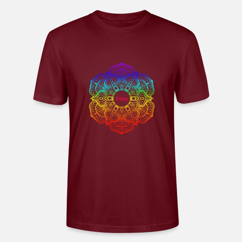 Enjoy - Stanley/Stella Unisex Bio-T-Shirt CRAFTER - Burgunderrot
