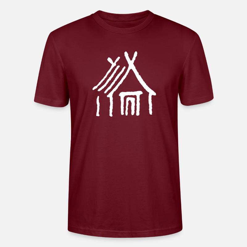 Walhalla - Stanley/Stella Unisex Bio-T-Shirt CRAFTER - Burgunderrot