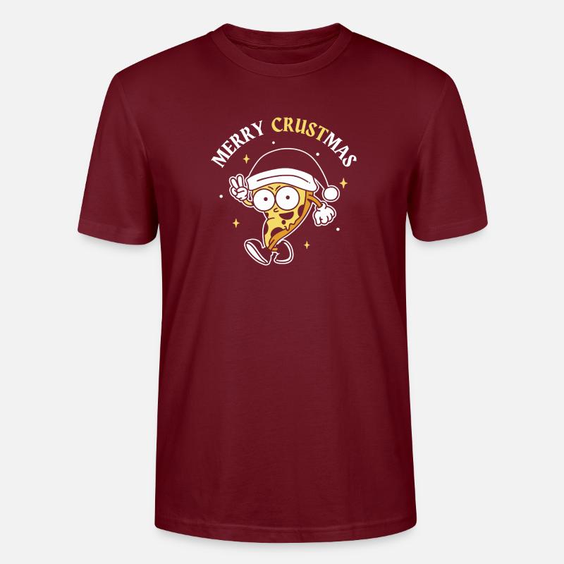 Fröhliche Krusten - Stanley/Stella Unisex Bio-T-Shirt CRAFTER - Burgunderrot