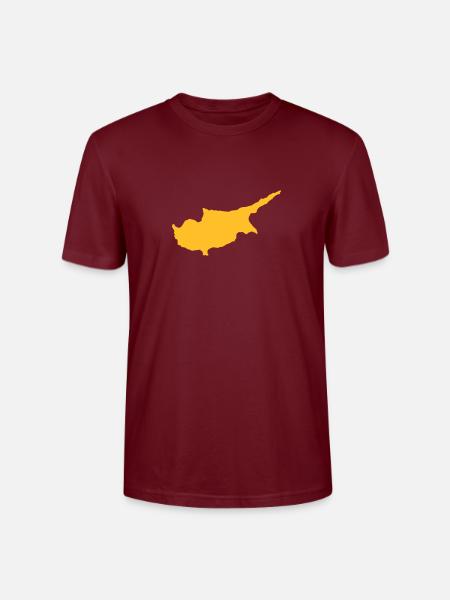 Zypern - Stanley/Stella Unisex Bio-T-Shirt CRAFTER - Burgunderrot