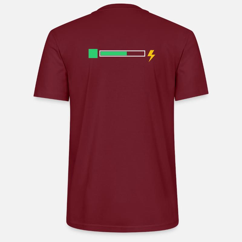 Energy - Stanley/Stella Unisex Bio-T-Shirt CRAFTER - Burgunderrot