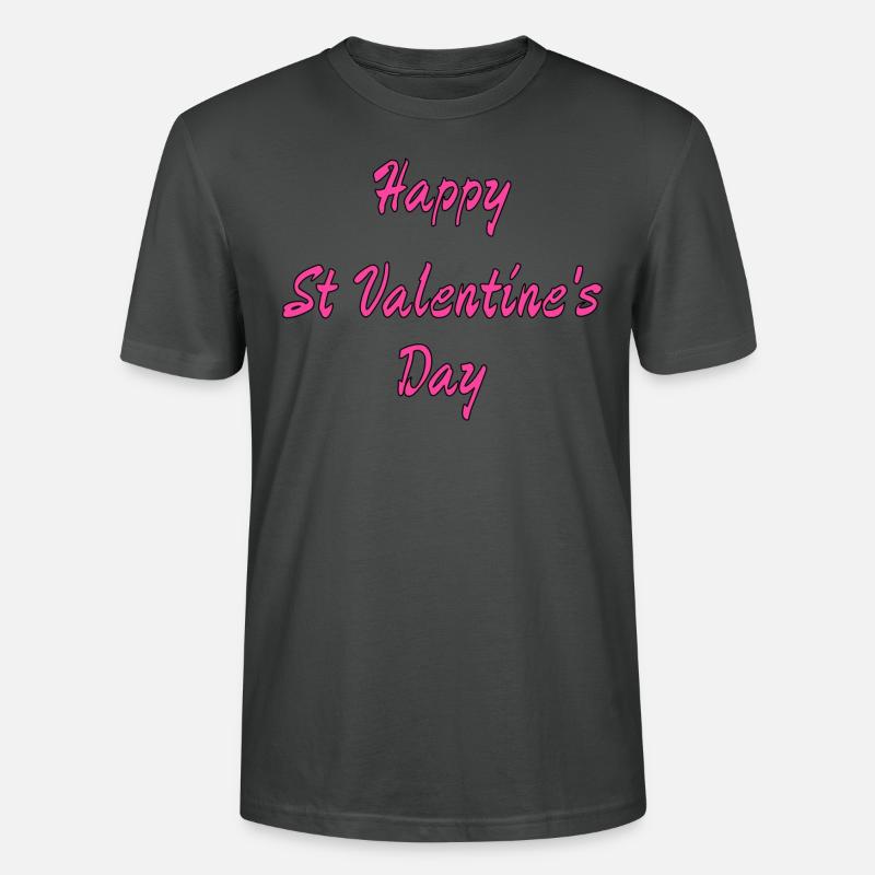 Sankt Valentin - Stanley/Stella Unisex Bio-T-Shirt CRAFTER - Anthrazit