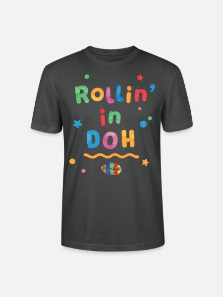Play-Doh Rollin' In Doh Funny Design - Stanley/Stella CRAFTER Unisex Organic T-Shirt - anthracite