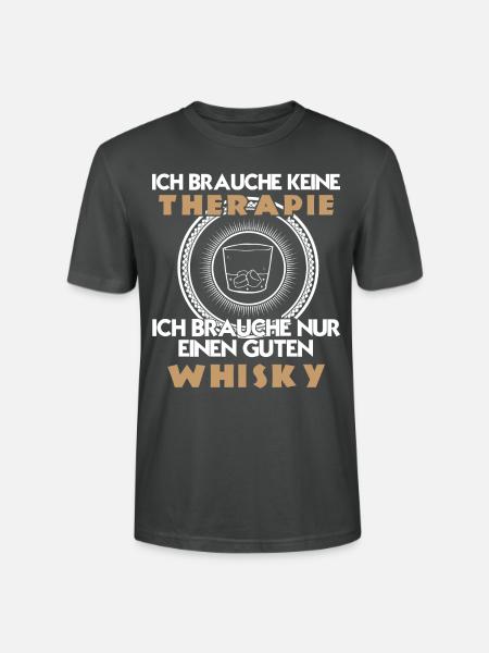 Whiskey - Stanley/Stella Unisex Bio-T-Shirt CRAFTER - Anthrazit